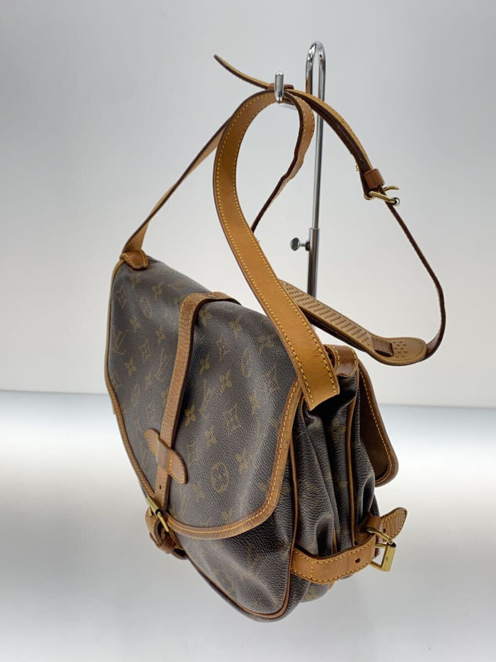 Louis Vuitton Canvas Brown Saumur Brown